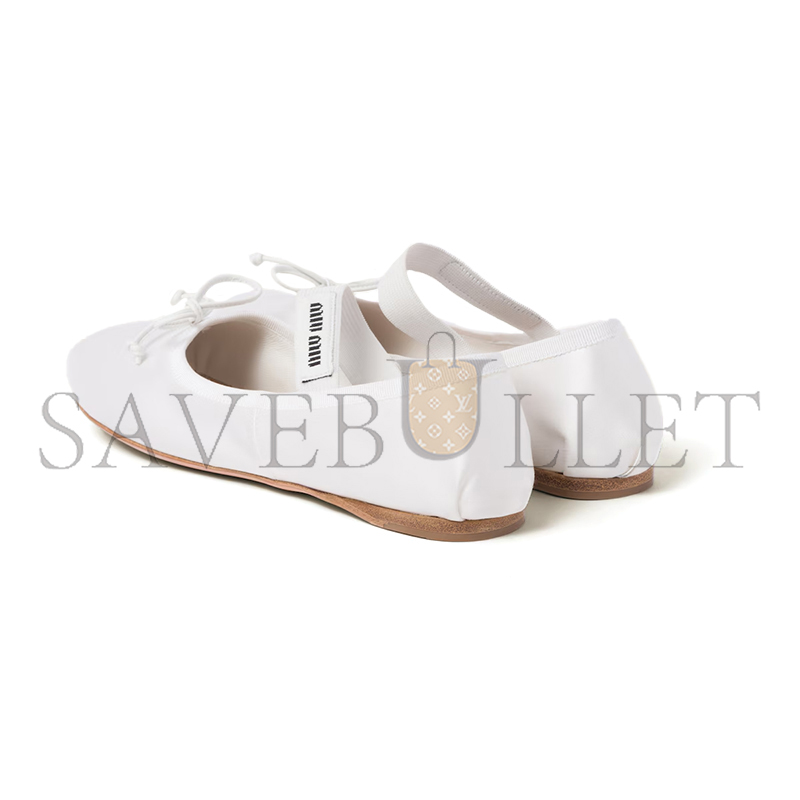 MIU MIU SATIN BALLERINAS 5F794D